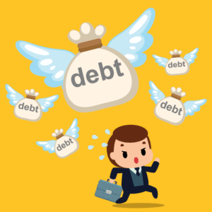 deal with debts